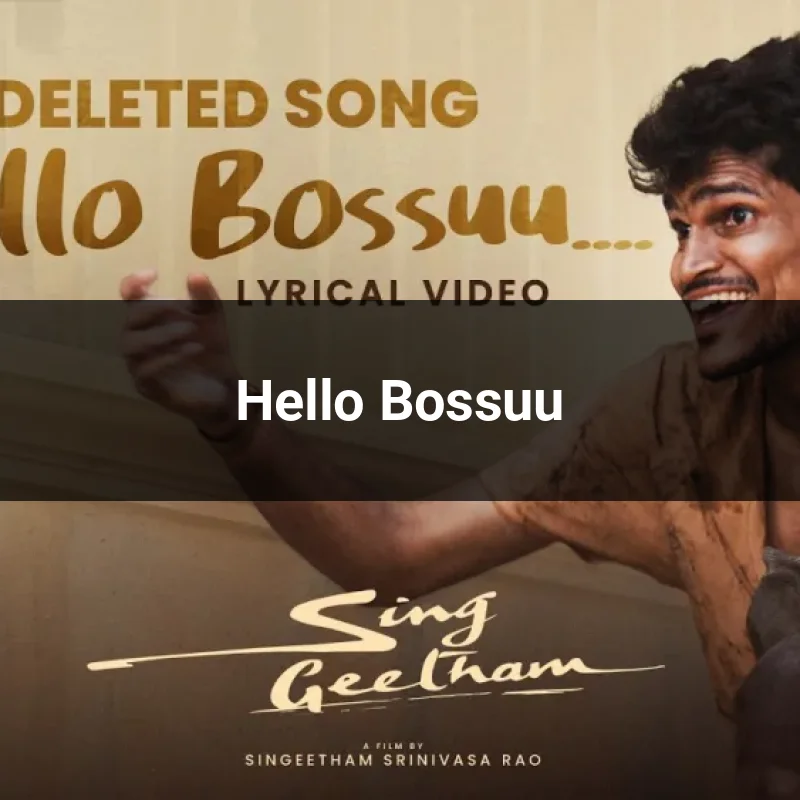 Hello Bossuu