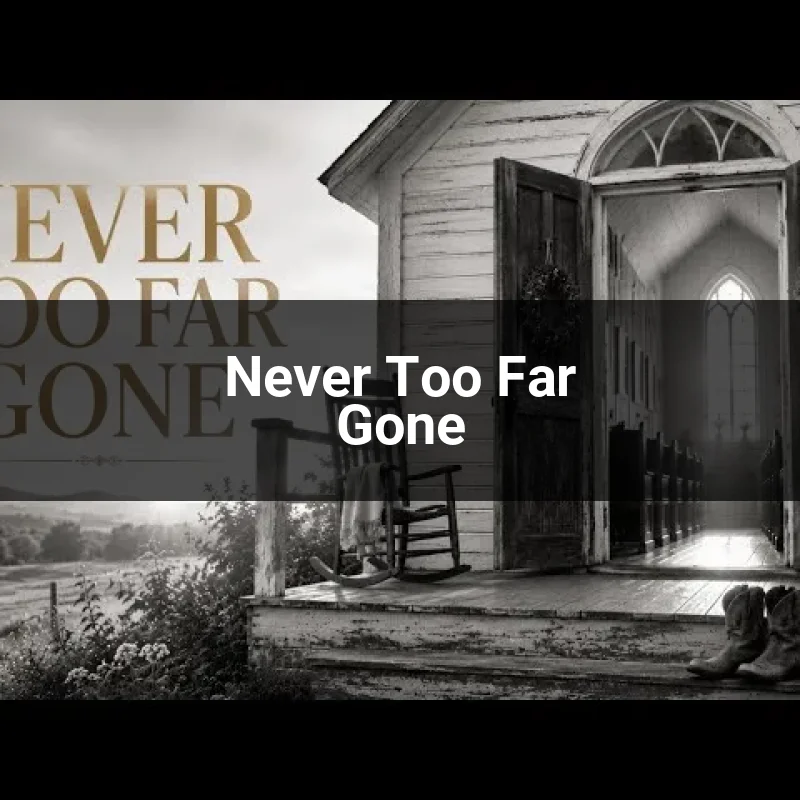 Never Too Far Gone