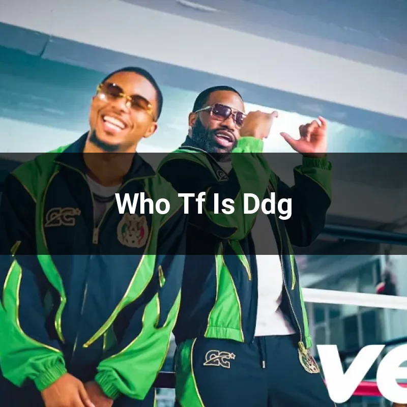 Who Tf Is Ddg