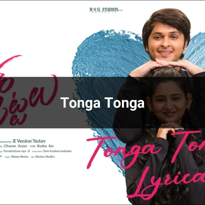 Tonga Tonga