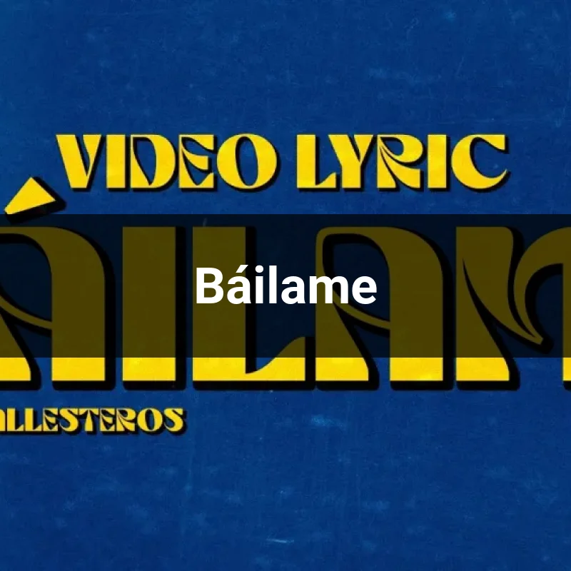 Báilame
