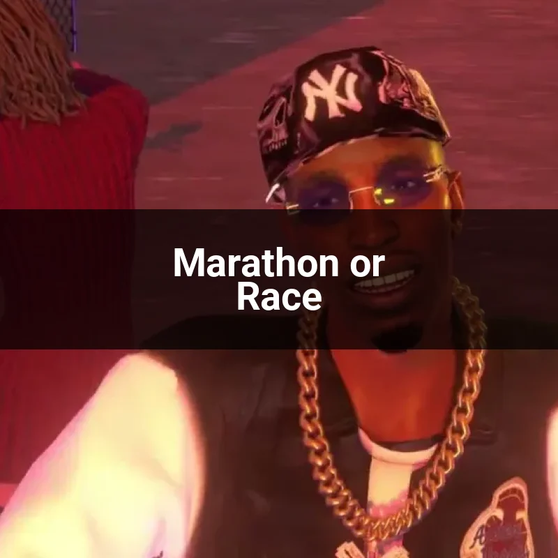 Marathon or Race