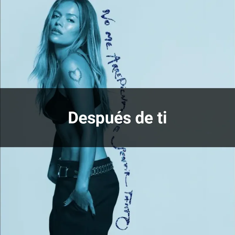 Después de ti