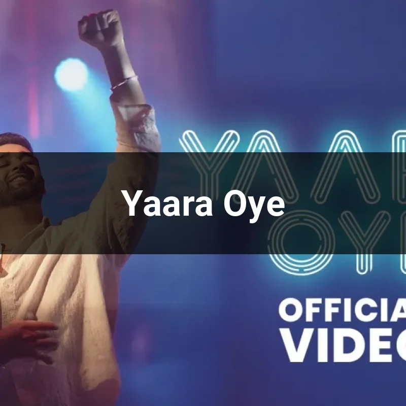 Yaara Oye