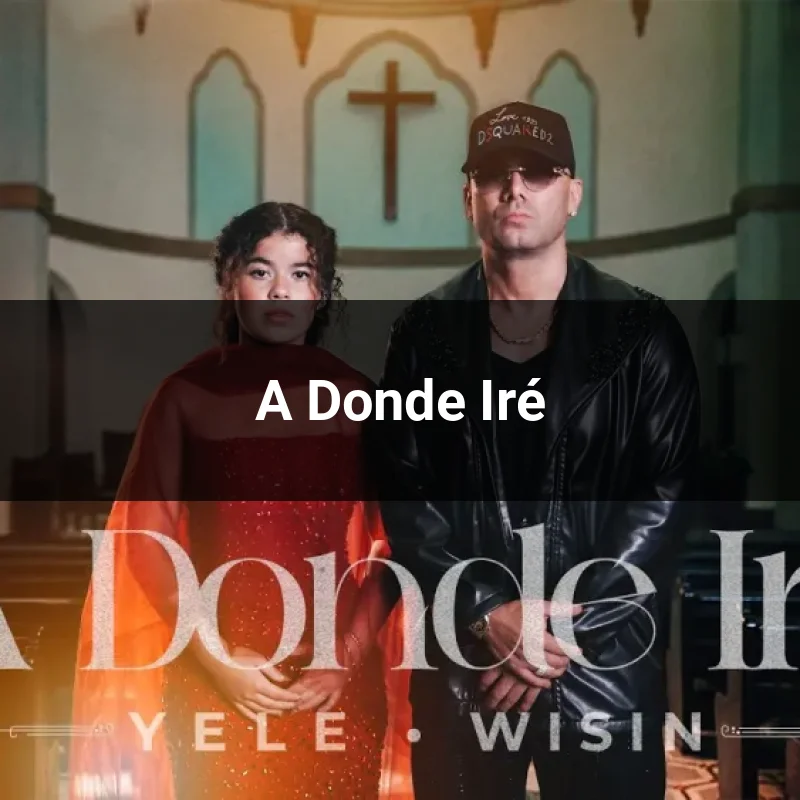 A Donde Iré